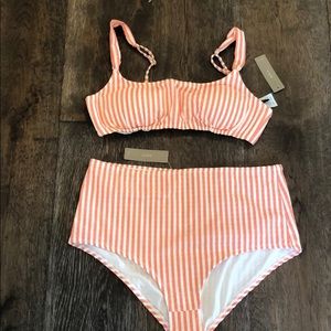 BRAND NEW!  J. Crew 2-Pc Bathing Suit (NWT)